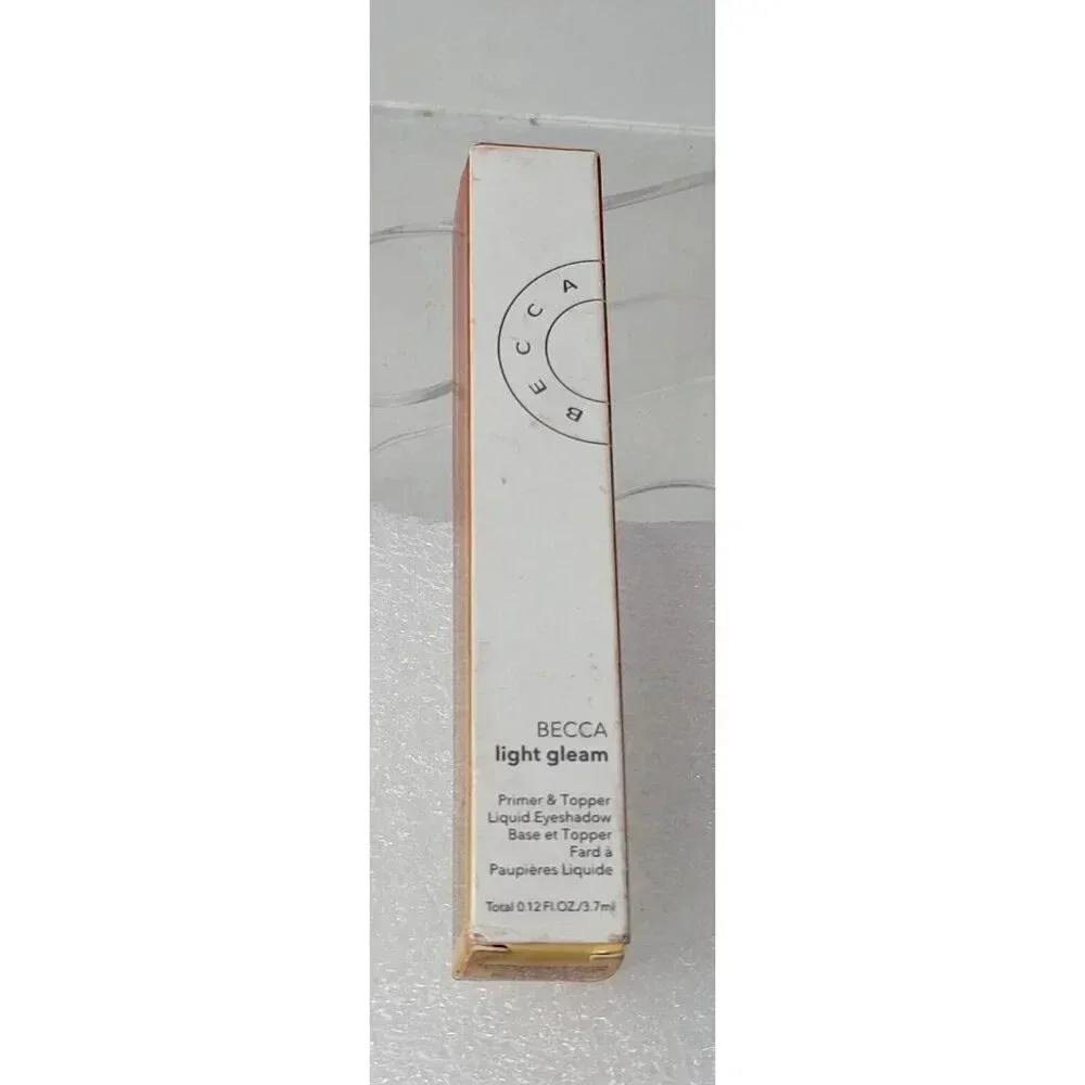 BECCA Light Gleam Primer & Topper Liquid Eyeshadow .12 fl oz red star